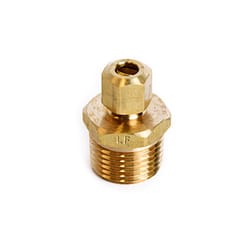 ATC 1/4 in. Compression X 1/2 in. D MPT Brass Connector