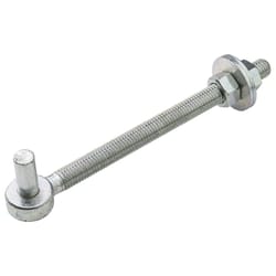 National Hardware Zinc-Plated Silver Steel 8 in. L Bolt Hook 150 lb 1 pk