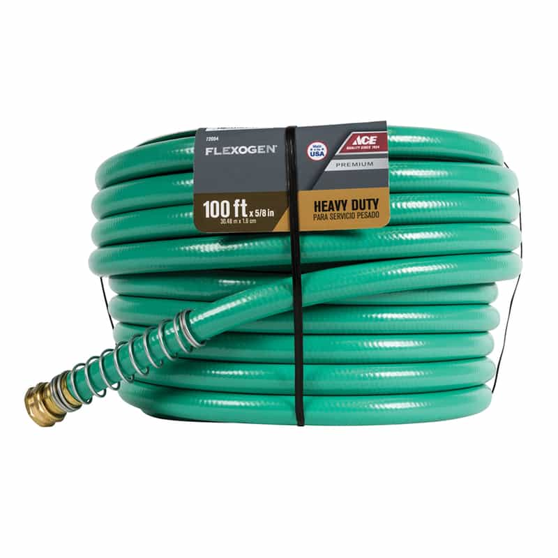 Ace Flexogen 5/8 in. Dia. x 100 ft. L Premium Grade Green ...