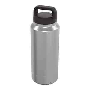 YETI  Rambler  Silver  Stainless Steel  Insulated Bottle  BPA Free 36 oz. 