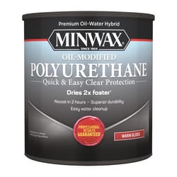 Minwax Water Based Oil-Modified Polyurethane Gloss Clear Oil-Modified Polyurethane 1