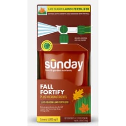 Sunday Fall Lawn Fertilizer For All Grasses 5000 sq ft