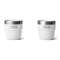 YETI Rambler 4 oz White BPA Free Insulated Cup Set