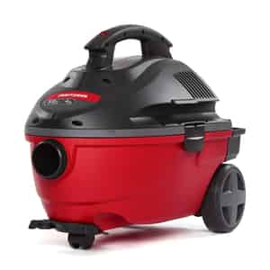 Craftsman  4 gal. Corded  Wet/Dry Vacuum  5 hp 7.5 amps 120 volt Red  16.91 lb. 