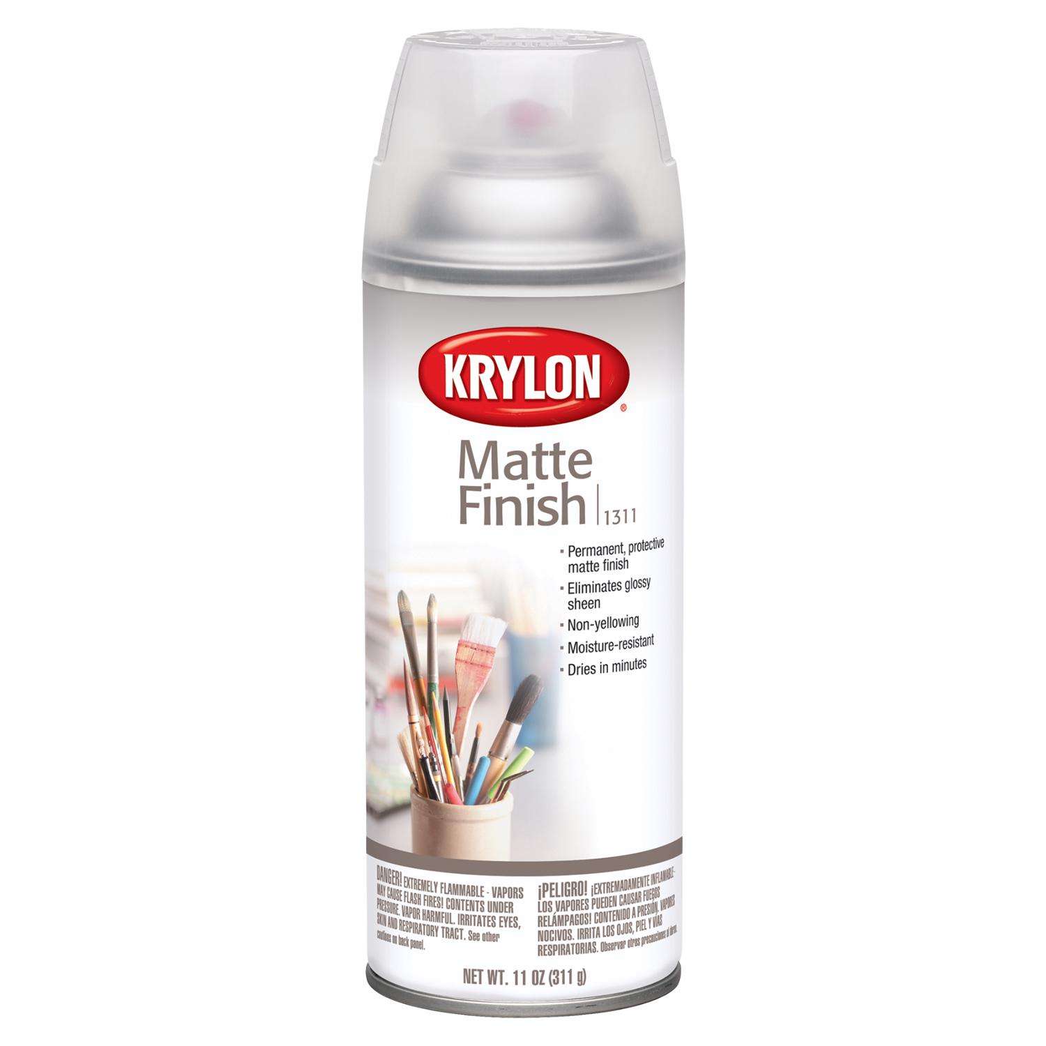 Krylon® Low Odor Clear Matte Finish