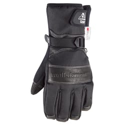 Wells Lamont L Cowhide Leather Winter Black Gloves