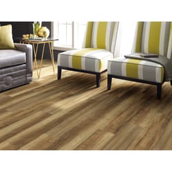 Shaw Floors Hillcrest 7 in. W X 48 in. L Driftwood Vinyl Floor Tile 18.68 sq ft