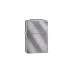 Zippo Silver Classic Diagonal Weave Lighter 1 pk