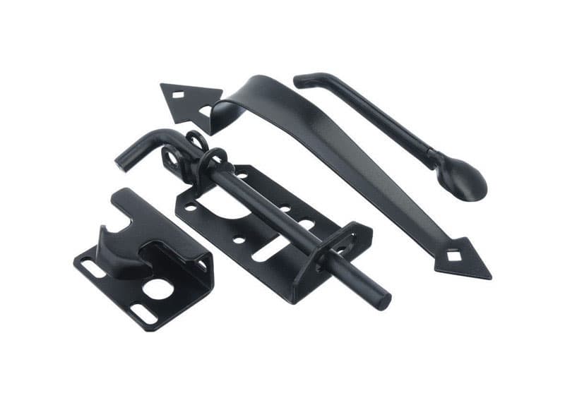 Ace 11 in. H X 3 in. W Steel Ornamental Gate Latch - 01-3420-070 - Locks and Keys  sku 01-3420-070