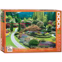 Eurographics The Butchart Gardens Sunken Garden Jigsaw Puzzles Multicolored 1000 pc