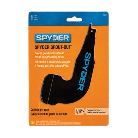 Spyder Grout Out 5 3 4 in. Carbide Grit Reciprocating Saw Blade 1 pk Mfr 100227 Ace Hardware