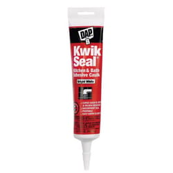 DAP Kwik Seal White Acrylic Latex Kitchen and Bath Adhesive Caulk 5.5 oz