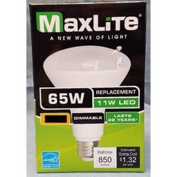 MaxLite BR30 E26 (Medium) LED Bulb Warm White 65 Watt Equivalence 1 pk