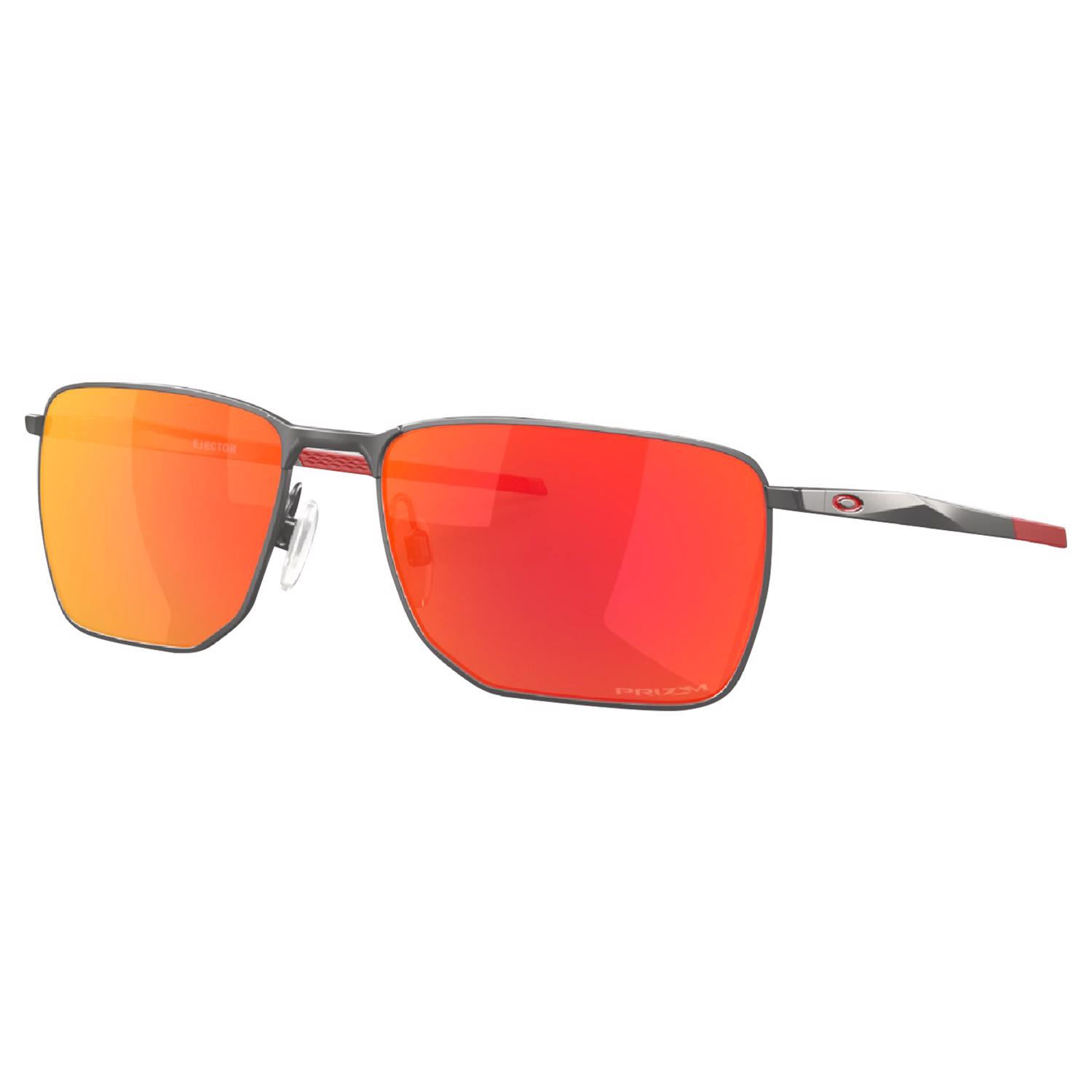 Photos - Other Cosmetics Oakley Ejector Gray/Ruby Sunglasses OO4142-0258 