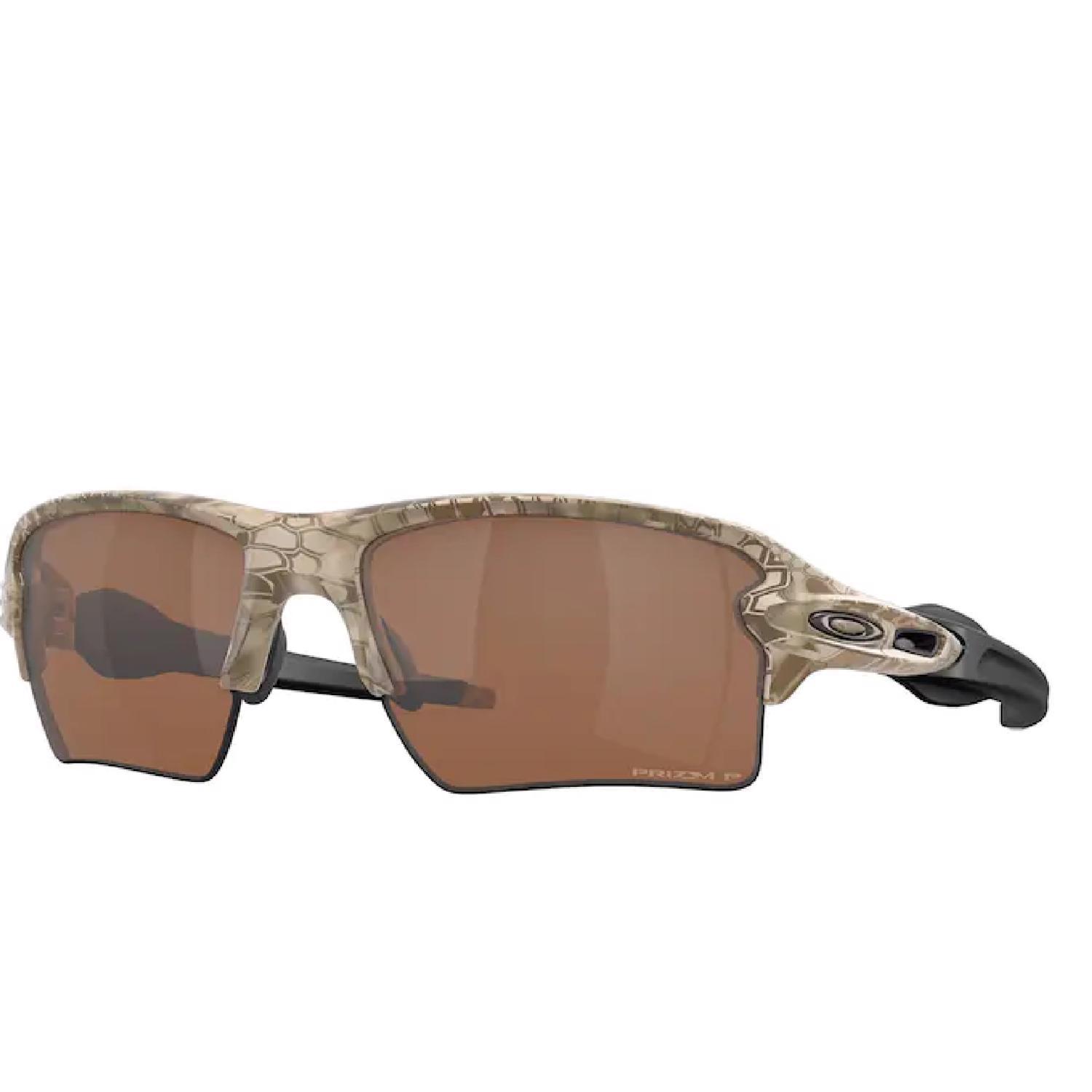 Oakley Flak Unisex Camo Frame Brown Lens Polarized Sunglasses -  OO9188-I559