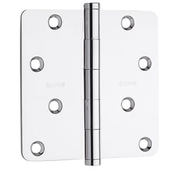 Baldwin Estate 4 in. L Polished Chrome Door Hinge 1 pk