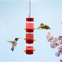 Panacea Hummingbird 12 oz Plastic Nectar Feeder 2 ports