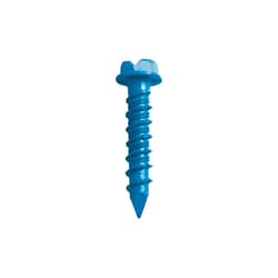 Tapcon 1/4 in. D X 1-1/4 in. L Steel Hex Head Concrete Screw Anchor 75 pk