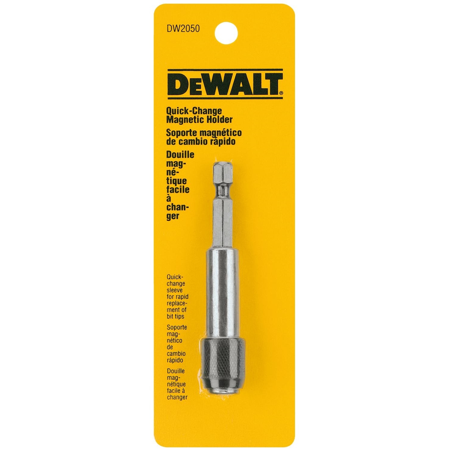 Photos - Drill Bit DeWALT Hex 2 in. L Bit Holder Heat-Treated Steel 1 pc DW2050 
