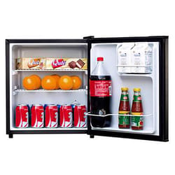 Avanti 1.7 cu ft Black Stainless Steel Compact Refrigerator 233 W