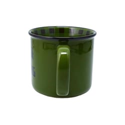 Pavilion Man Out 18 oz Green BPA Free Camping Mug