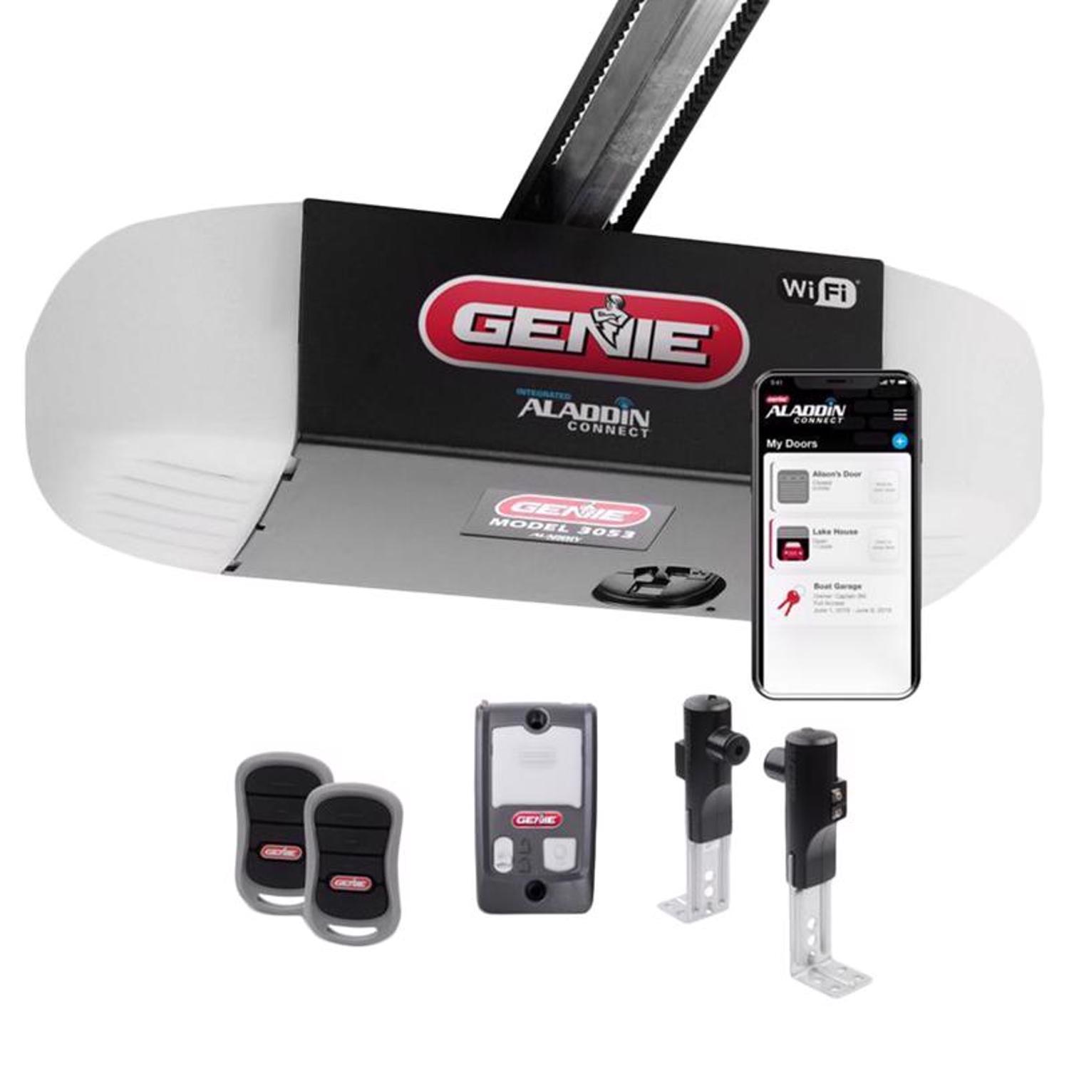 Genie QuietLift Connect 3/4 HP Belt Drive WiFi Compatible Garage Door Opener Sansujyuku sansujyuku.com