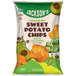 Jackson's Spicy Jalapeno Kettle Cooked Potato Chips 5 oz Bagged