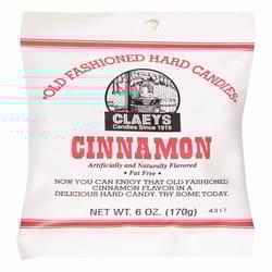 Claeys Old Fashioned Cinnamon Hard Candy 6 oz