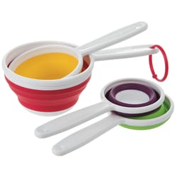 Progressive Prepworks Multisize Plastic Multicolored Measuring Cup