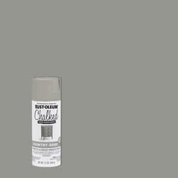 Rust-Oleum Chalked Ultra Matte Country Gray Oil-Based Acrylic Sprayable Chalk Paint 12 oz