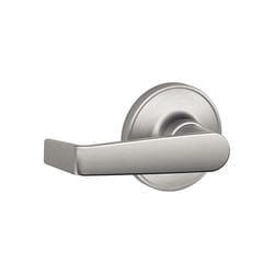 Schlage J Series Marin Satin Stainless Steel Passage Lever 1-3/4 in.