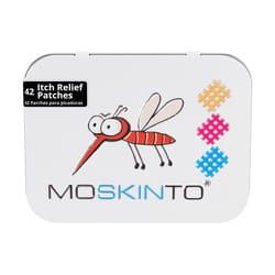 Moskinto Bite Relief Stickers For Mosquitoes/Other Flying Insects 42 ct