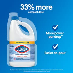 Clorox Regular Scent Germicidal Bleach 81 oz