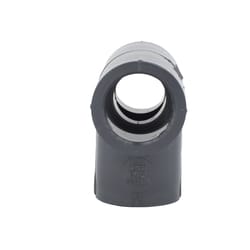 Charlotte Pipe Schedule 80 2-1/2 in. Socket X 2-1/2 in. D Slip PVC Tee 1 pk