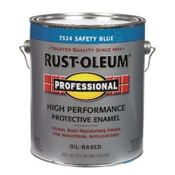 Rust-Oleum Professional Indoor and Outdoor Safety Blue Protective Paint 1 gal