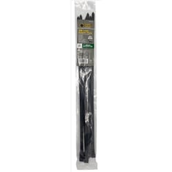 Steel Grip 18 in. L Black Cable Tie 10 pk