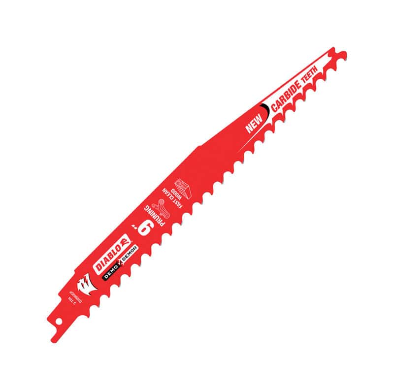 Diablo Demo Demon 9 in. Carbide Pruning Reciprocating Saw Blade 3 TPI 1