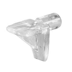 Prime-Line Clear Plastic Shelf Support Peg 1 Ga. 5 lb