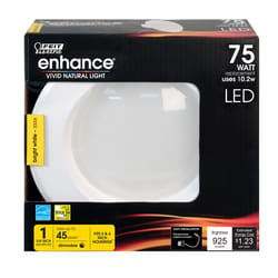 Feit Enhance Bright White 5-6 in. W LED Dimmable Recessed Downlight 10.2 W