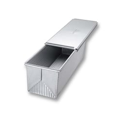 USA Pan 4.75 in. W X 10-1/2 in. L Loaf Pan Silver 1 pk