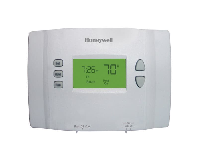 Honeywell Home Heating and Cooling Push Buttons Programmable