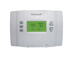 Honeywell Home Heating and Cooling Push Buttons Programmable Thermostat