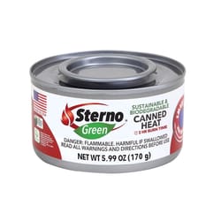 Sterno Canned Chafing Fuel Ethanol Gel 12.2 oz 2 pk