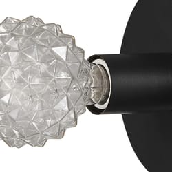 Globe Electric 3 in 1 Hardwire or Plug-In 1-Light Matte Wall Sconce