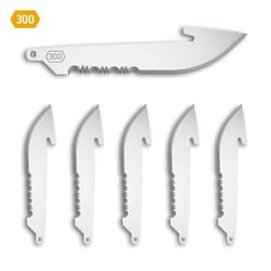 Outdoor Edge Stainless Steel Serrated Replacement Blade Set 3 in. L 1 pk