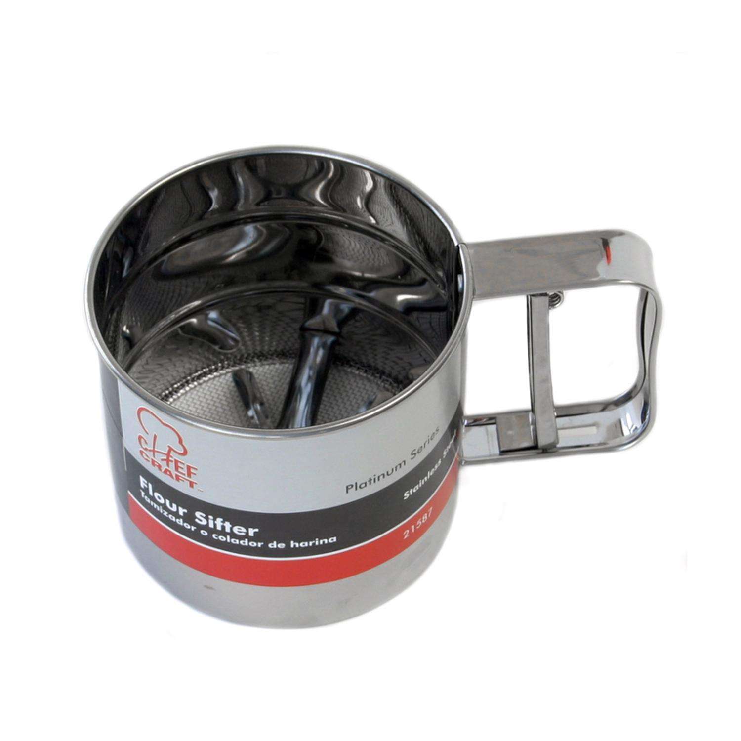 BATTERY POWERED FLOUR SIFTER * CORDLESS ELECTRIC * HAND-HELD * NEW