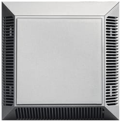 Builders Edge 7.5 in. H X 7.5 in. W Bright White Vinyl Foundation Vent