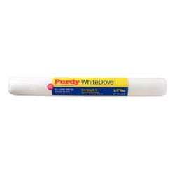 Purdy White Dove Woven Fabric 18 in. W X 1/4 in. Paint Roller Cover 1 pk