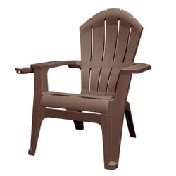 Adams RealComfort Deluxe Earth Brown Resin Frame Adirondack Chair