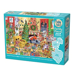 Cobble Hill Catching Santa Jigsaw Puzzle 350 pc